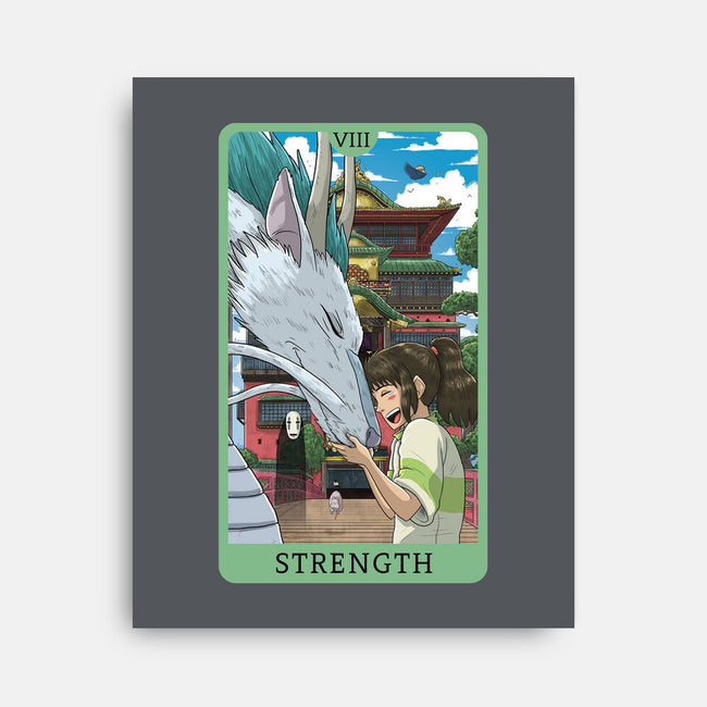 Strength Ghibli-none stretched canvas-danielmorris1993