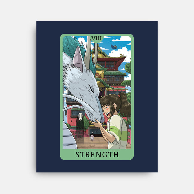 Strength Ghibli-none stretched canvas-danielmorris1993