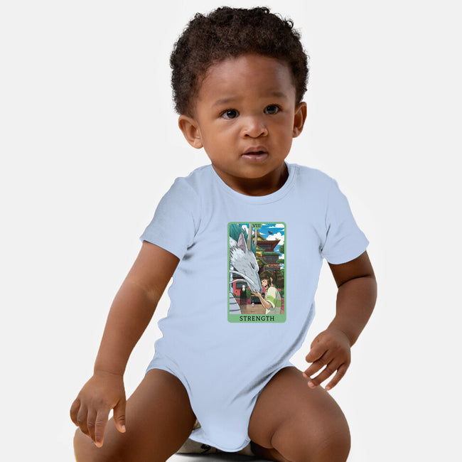Strength Ghibli-baby basic onesie-danielmorris1993