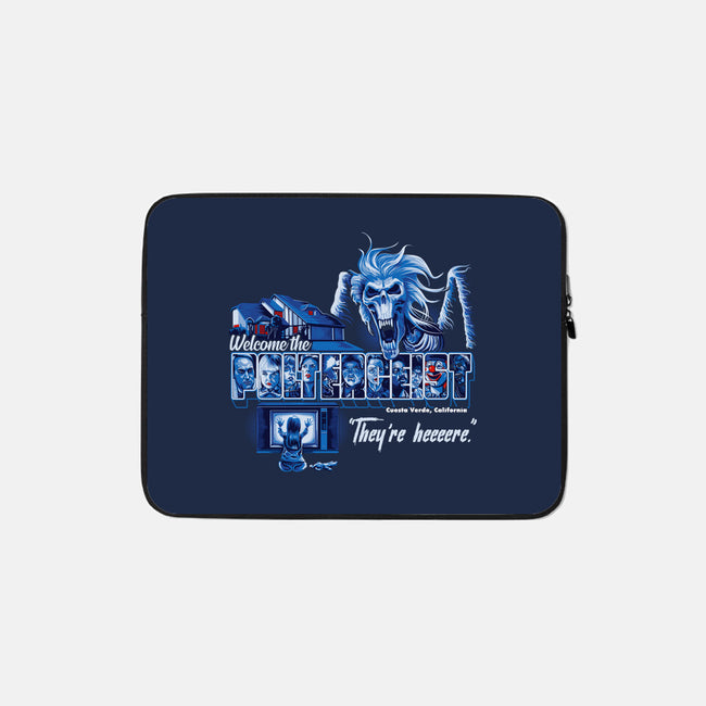 Welcome The Poltergeist-none zippered laptop sleeve-goodidearyan