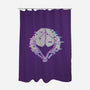 Glitch Samus-none polyester shower curtain-shirox