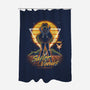 Retro Venus Guardian-none polyester shower curtain-Olipop