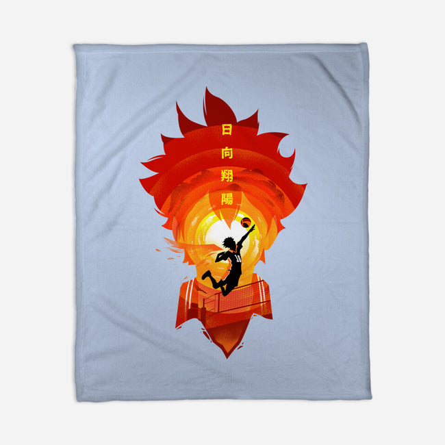 The Strongest Shoyo-none fleece blanket-hypertwenty