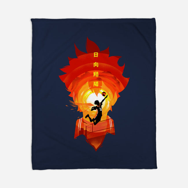 The Strongest Shoyo-none fleece blanket-hypertwenty