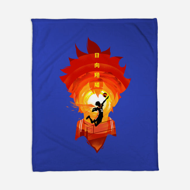 The Strongest Shoyo-none fleece blanket-hypertwenty