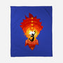 The Strongest Shoyo-none fleece blanket-hypertwenty