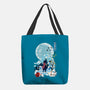 Giyu Tomioka Negative Space-none basic tote-SwensonaDesigns