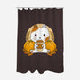 Cautumn Lover-none polyester shower curtain-Alundrart