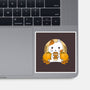 Cautumn Lover-none glossy sticker-Alundrart