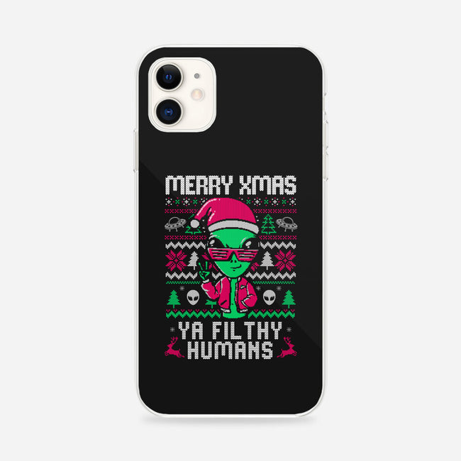 Alien Christmas-iphone snap phone case-eduely