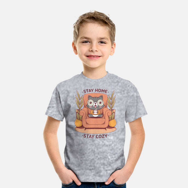 Cozy Time-youth basic tee-Alundrart