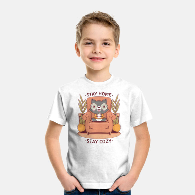 Cozy Time-youth basic tee-Alundrart