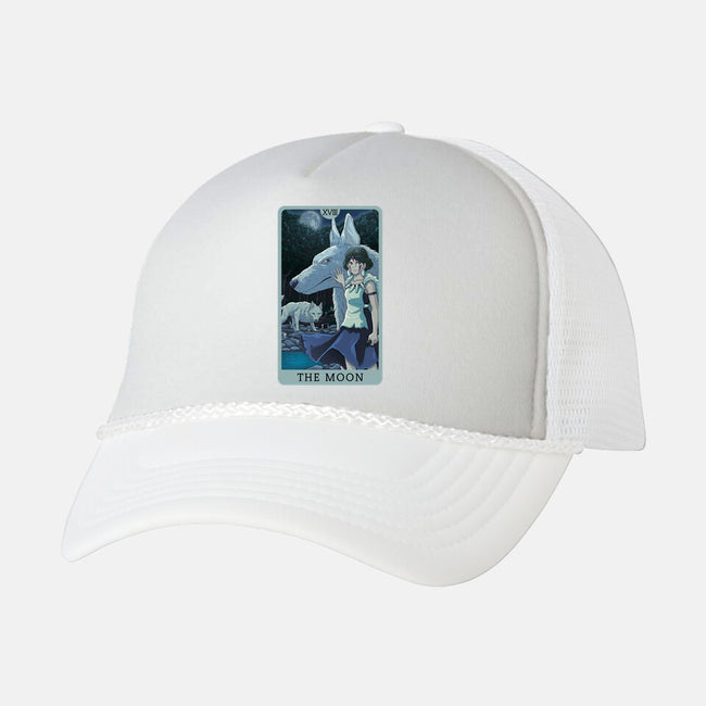 The Moon Ghibli-unisex trucker hat-danielmorris1993