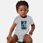 The Moon Ghibli-baby basic onesie-danielmorris1993