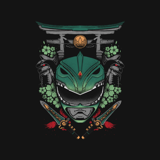 Green Ranger-none stretched canvas-RamenBoy