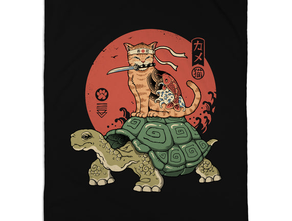 Catana On Turtle