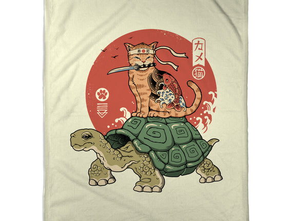 Catana On Turtle