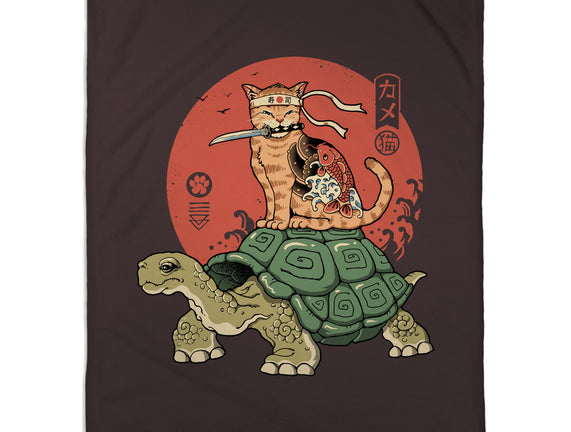 Catana On Turtle