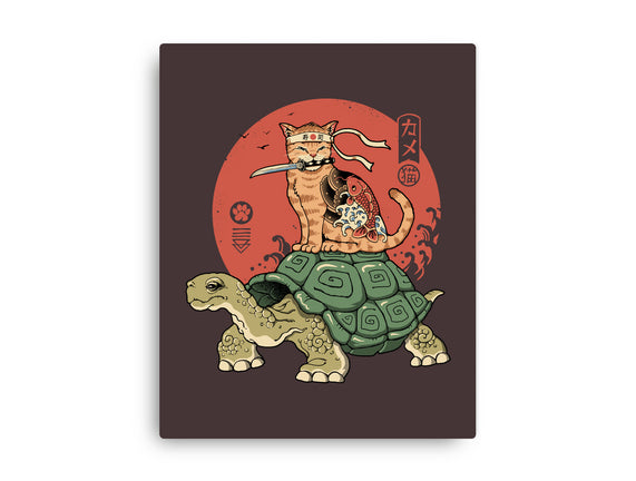 Catana On Turtle
