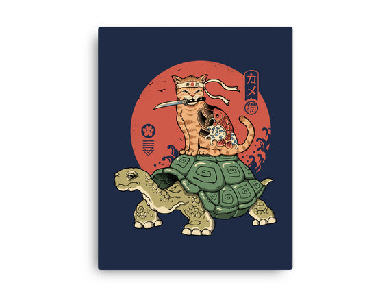 Catana On Turtle
