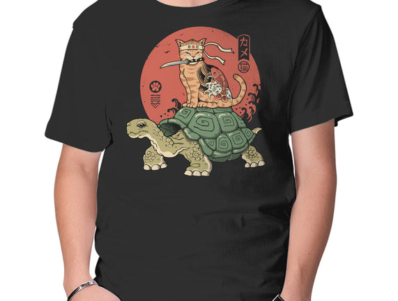 Catana On Turtle