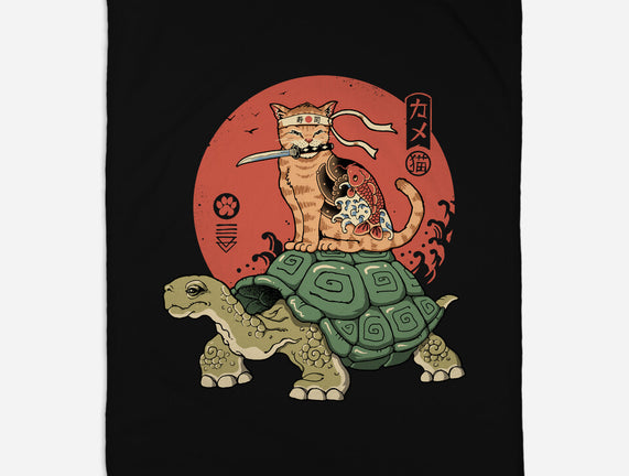 Catana On Turtle