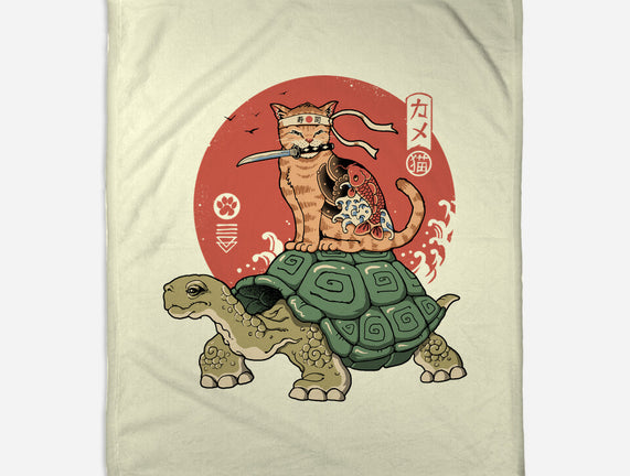 Catana On Turtle