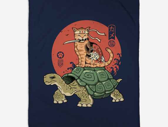 Catana On Turtle