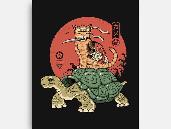 Catana On Turtle