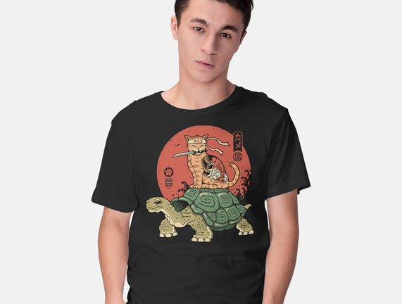 Catana On Turtle