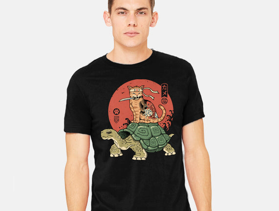 Catana On Turtle