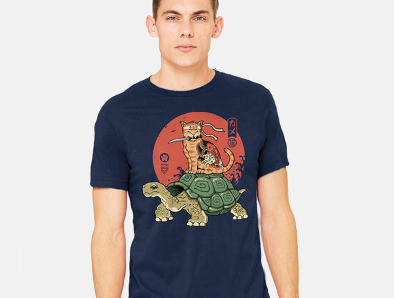 Catana On Turtle