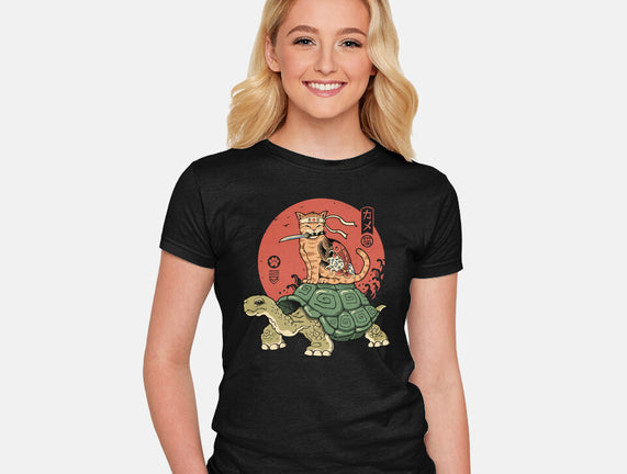 Catana On Turtle