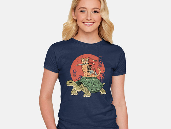 Catana On Turtle