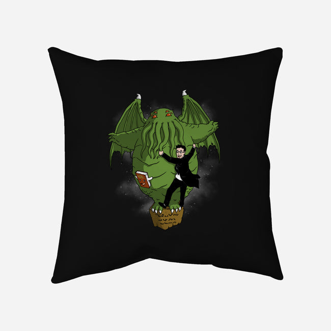 Great Old Neighbor-none removable cover throw pillow-pigboom