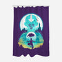Airbender Landscape-none polyester shower curtain-dandingeroz