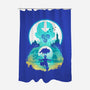Airbender Landscape-none polyester shower curtain-dandingeroz