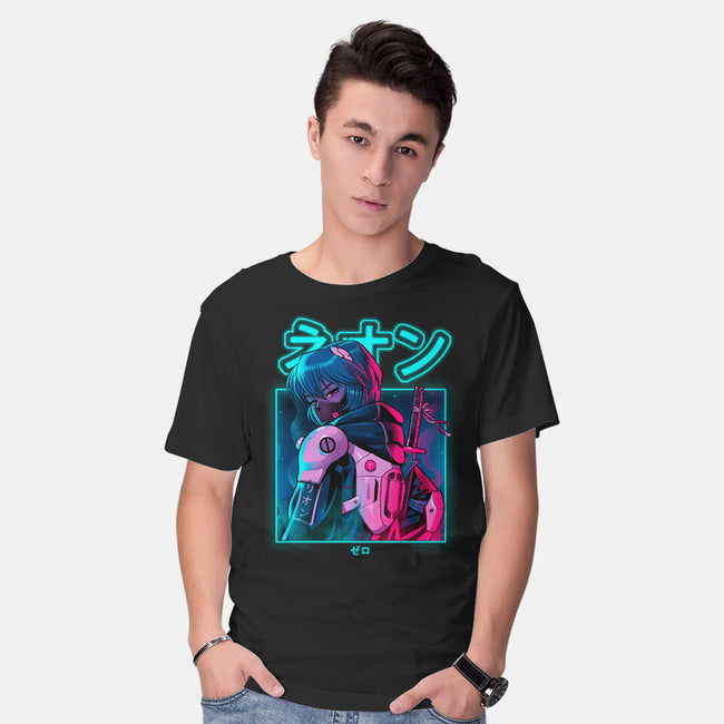 Neon Zero-mens basic tee-Bruno Mota