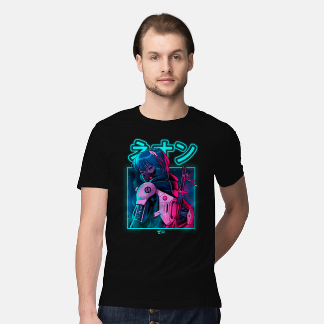 Neon Zero-mens premium tee-Bruno Mota