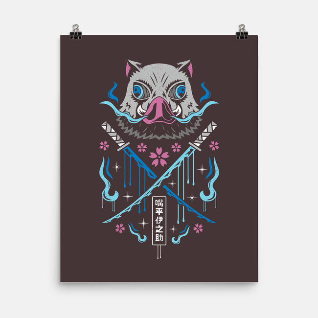 Beast Breathing Swordsman-none matte poster-Logozaste
