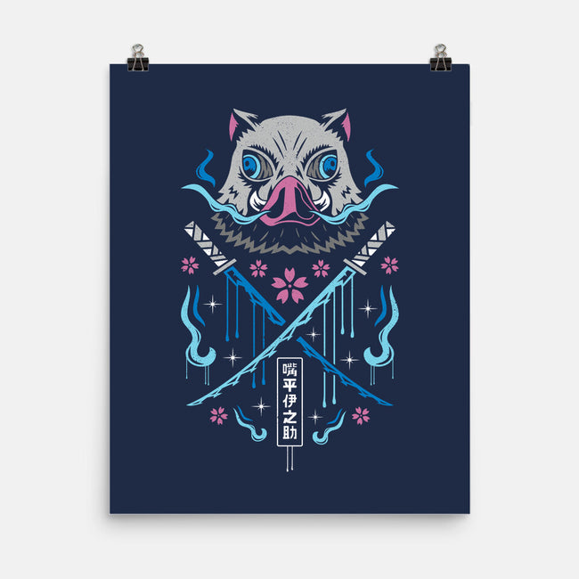 Beast Breathing Swordsman-none matte poster-Logozaste