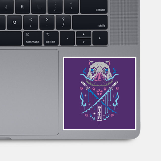 Beast Breathing Swordsman-none glossy sticker-Logozaste