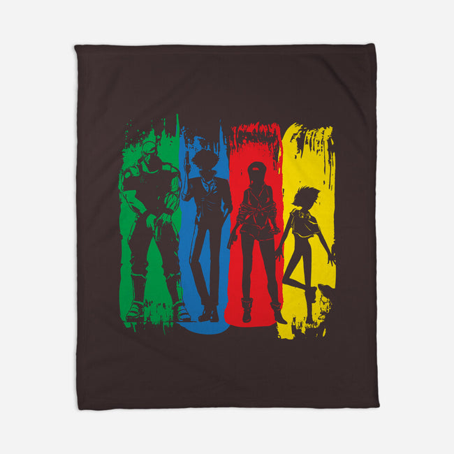 Space Bounty Hunter Crew-none fleece blanket-DrMonekers