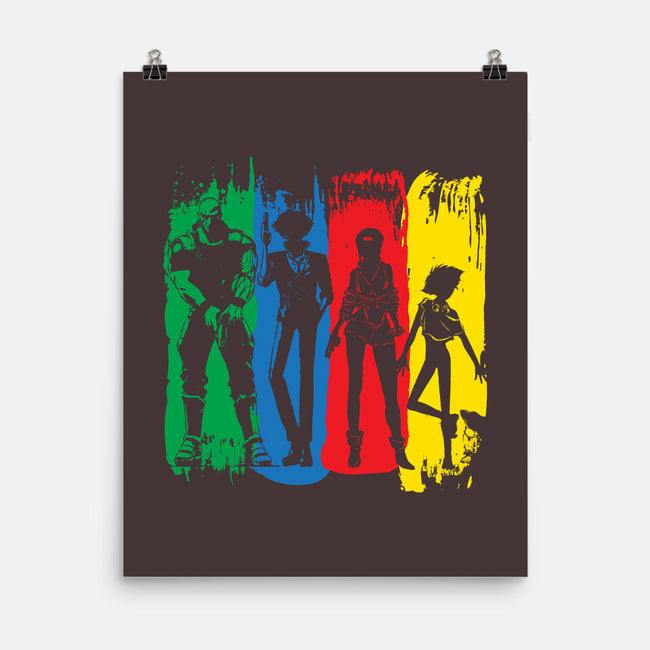 Space Bounty Hunter Crew-none matte poster-DrMonekers