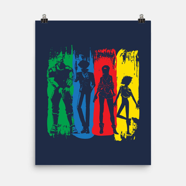 Space Bounty Hunter Crew-none matte poster-DrMonekers