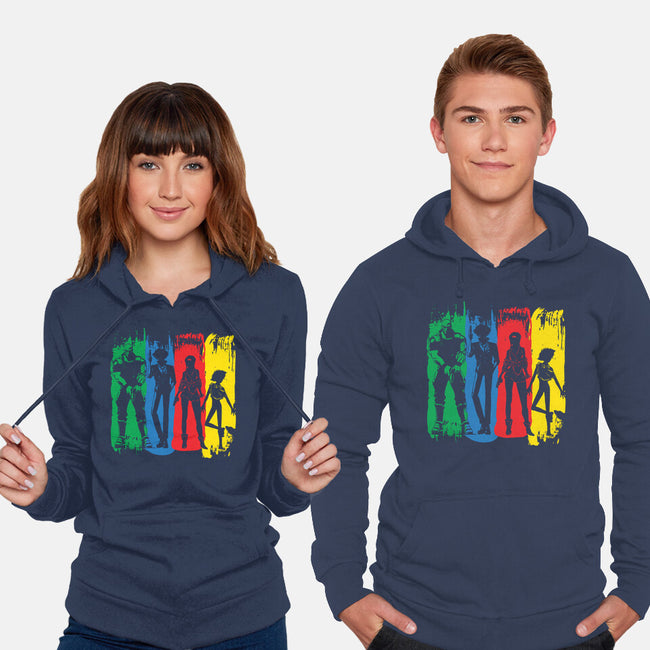 Space Bounty Hunter Crew-unisex pullover sweatshirt-DrMonekers