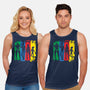 Space Bounty Hunter Crew-unisex basic tank-DrMonekers