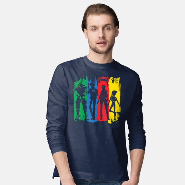 Space Bounty Hunter Crew-mens long sleeved tee-DrMonekers