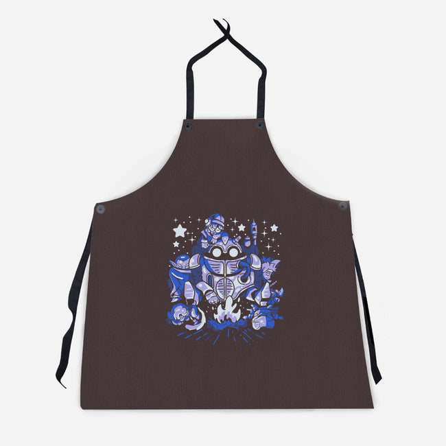 Deep Sleep-unisex kitchen apron-Sketchdemao