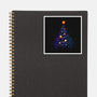 Christmas Cosmos Universe-none glossy sticker-tobefonseca